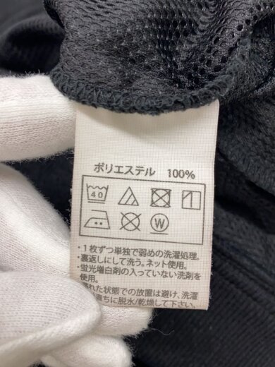 商品画像：ハーフジップスウェット/S/ポリエステル/BLK// 4