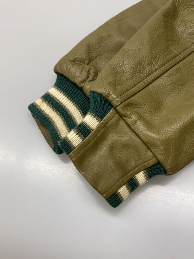 商品画像：HOT SCOOP/スタジャン/--/--/GRN/無地 5