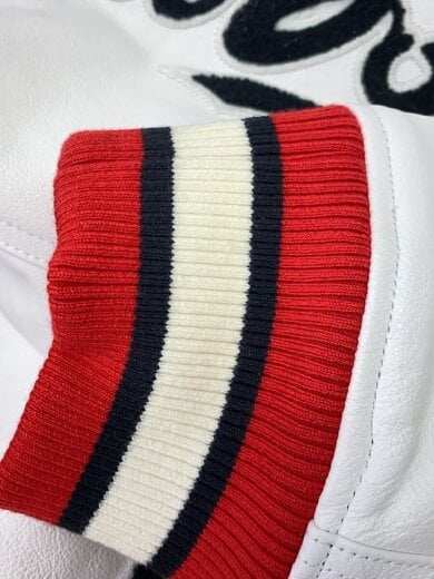 商品画像：JORDAN MJ SM VARSITY JKT/スタジャン/L/コットン/RED/SM-MK8-0000-J08 7