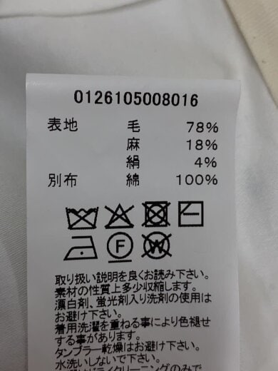 商品画像：スラックスパンツ/2/ウール/BLK/0125205005007// 6
