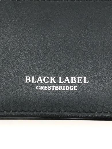 画像：BLACK LABEL CRESTBRIDGE名刺入れ/カードケース/レザー/BLK/メンズ3