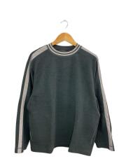 90s/銀タグ/フリーススウェット/XL/ポリエステル/GRY/襟シミ有