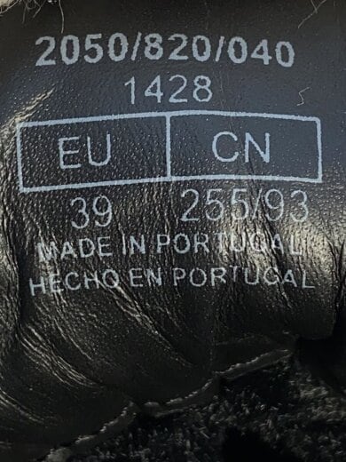 商品画像：レースアップブーツ/25.5cm/BLK/2050/820/040 5