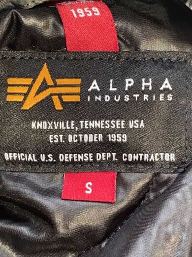 商品画像：フライトジャケット/S/ナイロン/KHK/TA1716-076 3