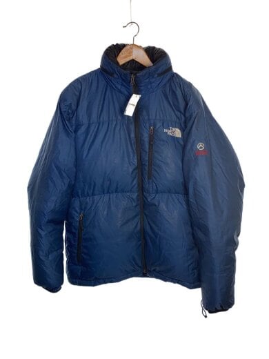 商品画像：ダウンジャケット/L/ナイロン/BLU/無地 1