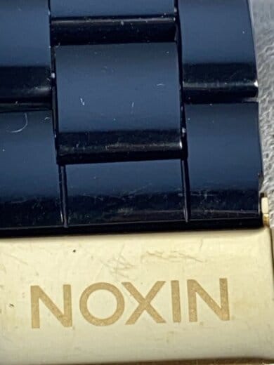 商品画像：クォーツ腕時計/アナログ/ステンレス/BLK/BLK 4