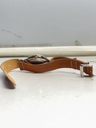 商品画像：クォーツ腕時計/アナログ/レザー/BLK/BRW/TW2P97900 4