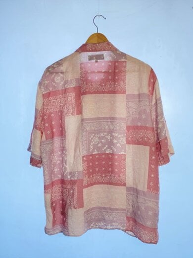 商品画像：半袖シャツ/M/シルク/PNK/25-051-060-0010-2-0 2