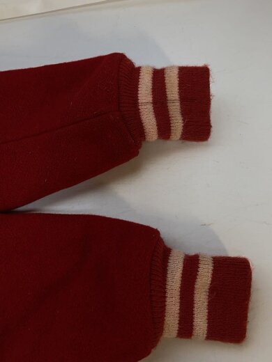 商品画像：スタジャン/34/ウール/RED/USA製 6