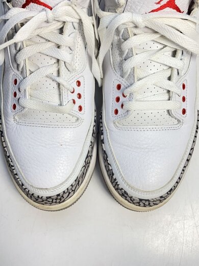 商品画像：AIR JORDAN 3 RETRO/エアジョーダンレトロ/ホワイト/136064-116/27cm/WHT// 3