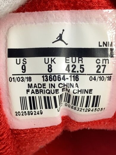 商品画像：AIR JORDAN 3 RETRO/エアジョーダンレトロ/ホワイト/136064-116/27cm/WHT// 7