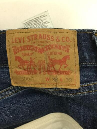 画像：Levi’s505/リメイクデニム/ボトム/36/デニム/IDG/無地/00505-22224