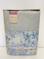 羽毛肌掛けふとん/寝具/BLU/箱変色有