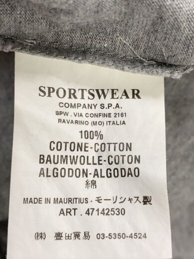 商品画像：Tシャツ/M/コットン/GRY 4