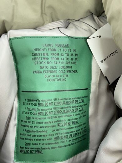 商品画像：LEVEL7 JACKET/ダウンジャケット/L/ナイロン/無地/50323 3