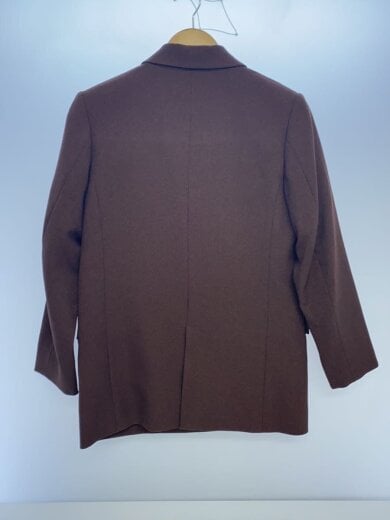 商品画像：A part by/Wライクテーラードスリットジャケット/テーラードジャケット/M/ポリエステル/BRW 2