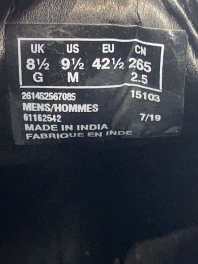 商品画像：ブーツ/26.5cm/BLK/レザー/261452567085 5