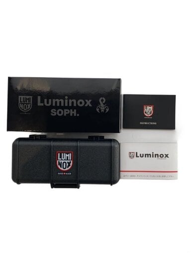 商品画像：クォーツ腕時計/アナログ/ラバー/BLK/BLK/Ref.3001 SOPH.BB 6