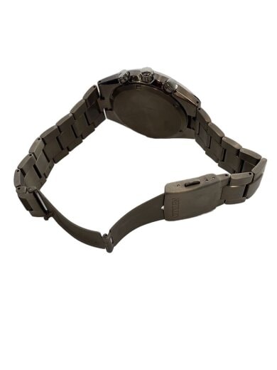 商品画像：Eco-Drive/ソーラー腕時計/アナログ/BLK/SLV/B642-0013P01 4