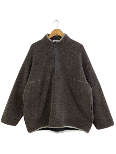商品画像：Wool Boa Hi-Neck Pullover/フリースジャケット/2/ウール/GRY/GU193-70043// 1