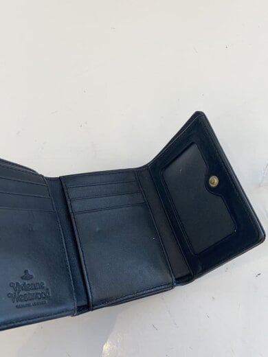 商品画像：3つ折り財布/--/BLK/無地/レディース 5