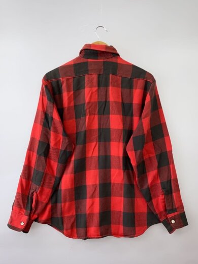 商品画像：長袖シャツ/M/コットン/RED/チェック// 2