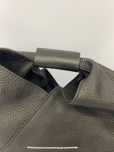 画像：MM6JAPANESE CROSSBODY BAG/ショルダーバッグ/レザー/BLK/SB6WD00263
