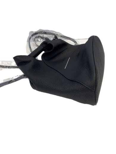 画像：MM6JAPANESE CROSSBODY BAG/ショルダーバッグ/レザー/BLK/SB6WD00265