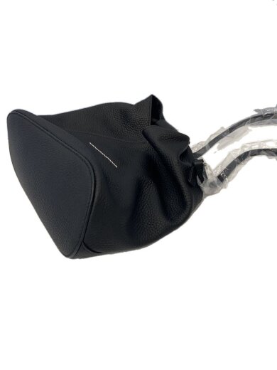 画像：MM6JAPANESE CROSSBODY BAG/ショルダーバッグ/レザー/BLK/SB6WD00266