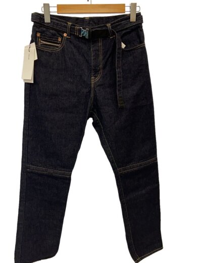 商品画像：24SS/Belted Denim Pants/ボトム/1/コットン/IDG/24-03354M 1