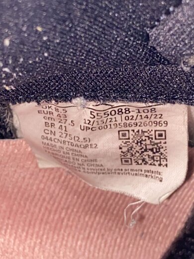 商品画像：AIR JORDAN 1 RETRO HIGH OG/エアジョーダン1レトロハイ/ブラック/27.5cm/BLK// 5