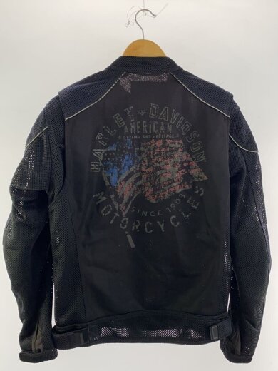 商品画像：バイク用メッシュジャケット/M/ポリエステル/BLK/97209-17VM 2