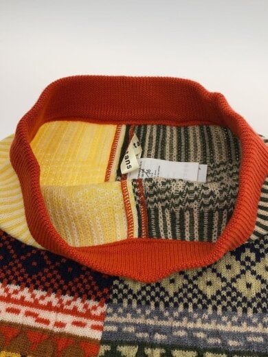 商品画像：18AW/ノルディックレギンス/36/ウール/マルチカラー/総柄/470BA871-7010 3