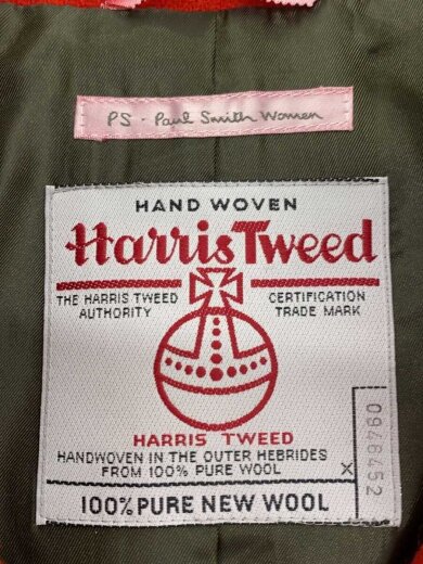 商品画像：コート/40/ウール/RED/無地/220-5.CSC 3