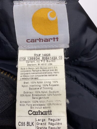 商品画像：ジャケット/L/ナイロン/C55 BLK/Extreme Arctic Quilt Lined Winter Coat 4