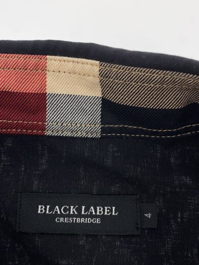 商品画像：長袖シャツ/4/コットン/BLK/無地/51M16-315-09 3