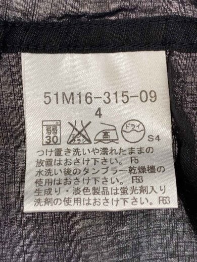 商品画像：長袖シャツ/4/コットン/BLK/無地/51M16-315-09 4