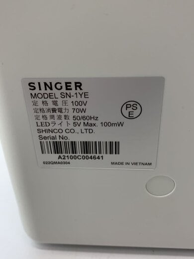 商品画像：ミシン SN-1YE 6