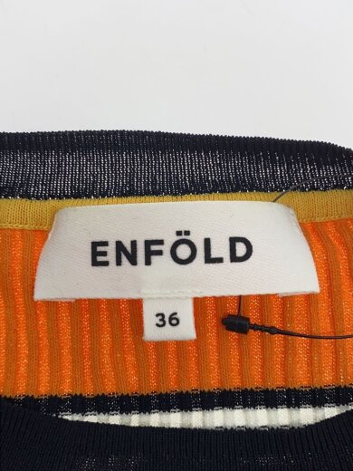 商品画像：ニット・セーター(薄手)/36/アセテート/マルチカラー/ボーダー/300BA370-0000 3