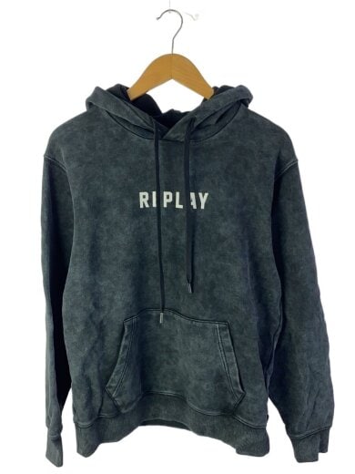 商品画像：ナンバープリント付きパーカー/M/コットン/BLK/M3080.000.23688H 1