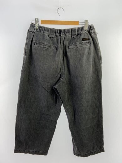 商品画像：デニムバギー/ボトム/L/デニム/BLK/無地 2