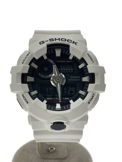 商品画像：クォーツ腕時計・G-SHOCK/デジアナ/ラバー/BLK/WHT/SS 1