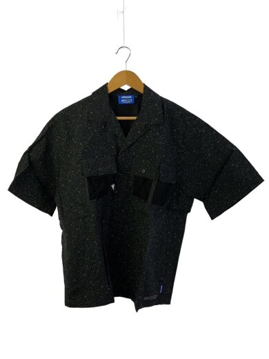 商品画像：x GRIP SWANY/半袖シャツ/M/ナイロン/BLK/総柄/MA24S-SH041 1