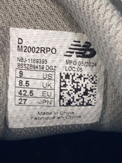 商品画像：M2002/ブラック/27cm/BLK// 5