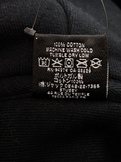 商品画像：パーカー/XL/コットン/BLK/R4000PIG23 4