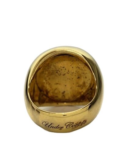 商品画像：リング/SILVER/17号/GLD/メンズ/UC2C9R01/GLASS EYE RING// 3