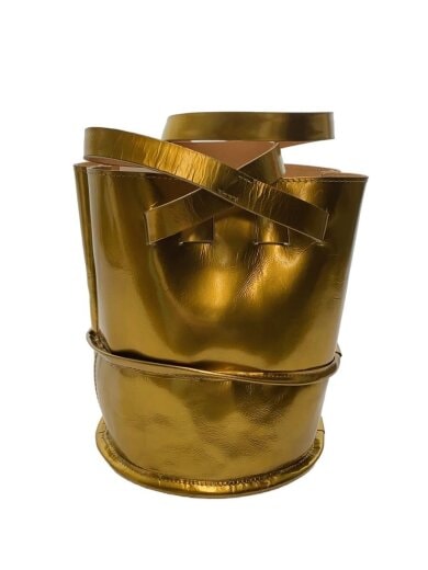 商品画像：ハンドバッグ/レザー/GLD/miniDRUM// 2
