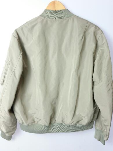 画像：KBF+MA-1ブルゾン/one/ポリエステル/KHK/無地/KP74-27T0012