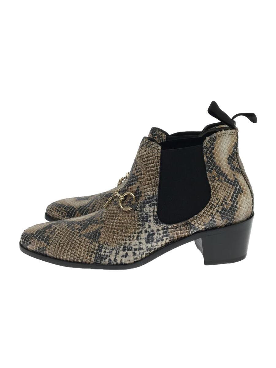Needles(ニードルズ) / CHELSEA BIT BOOT/サイドゴアブーツ/40/BEG/レザー/パイソン柄 | 中古品の販売・通販 ...
