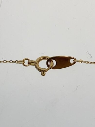 商品画像：K10YG/1.0g/ネックレス/--/GLD/トップ有/レディース/ゴールド 3
